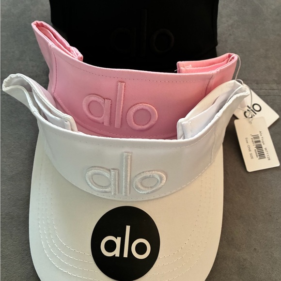 ALO Yoga Accessories - ALO Yoga Visor - White, Pink Or Black Available